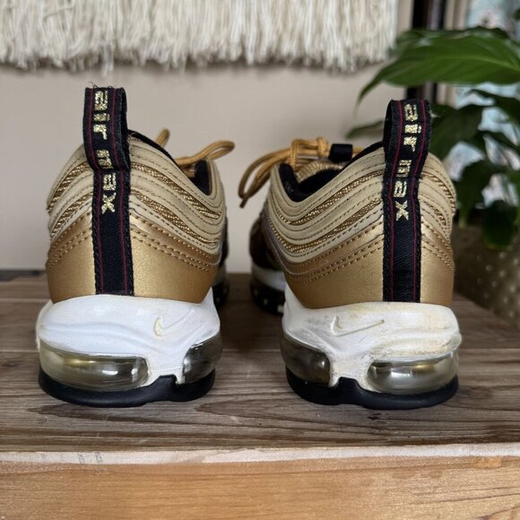 Nike Air Max 97 OG QS Metallic Gold (2017) 884421-700 Size 8.5 - Picture 10 of 17